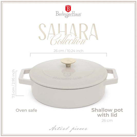 Berlinger Haus Støbejernsgryde 2,57 L Sahara
