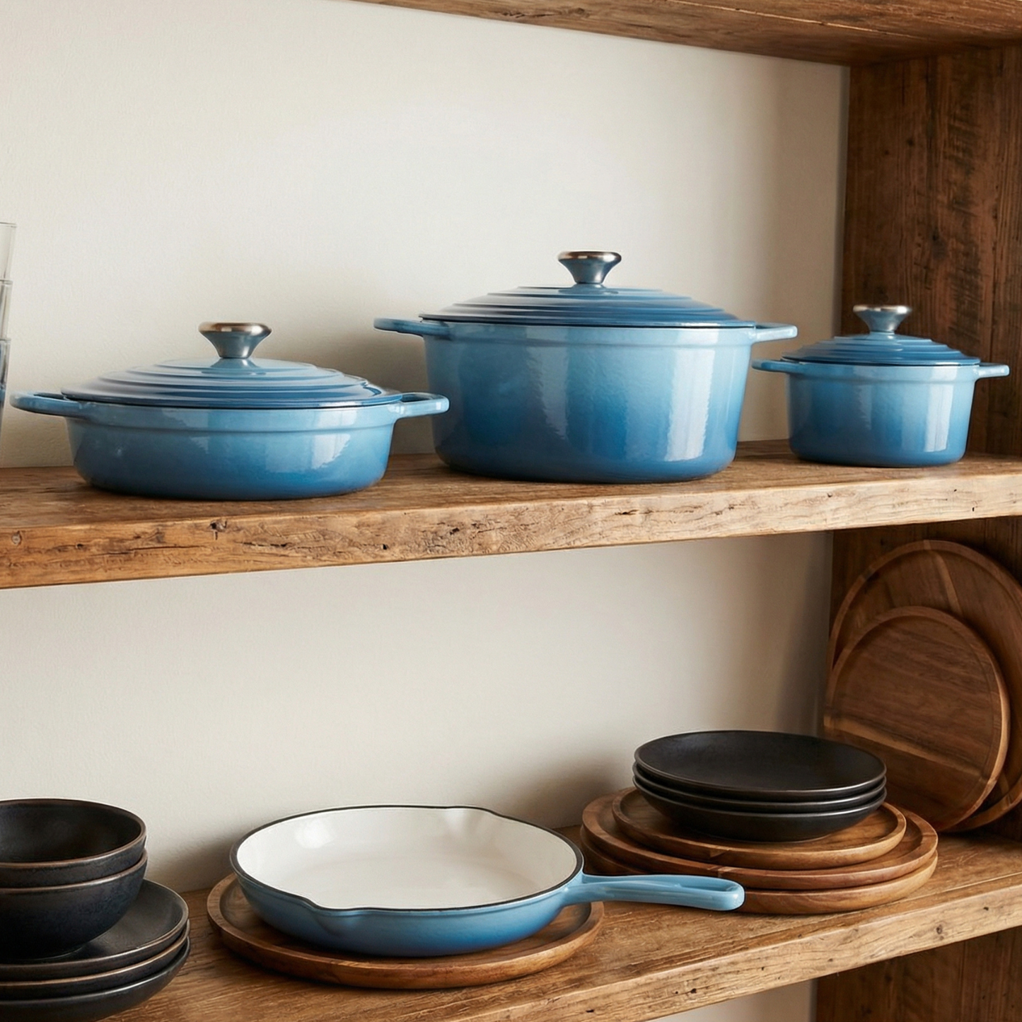 CS Solingen Støbejernsgryde-sæt, 7 dele