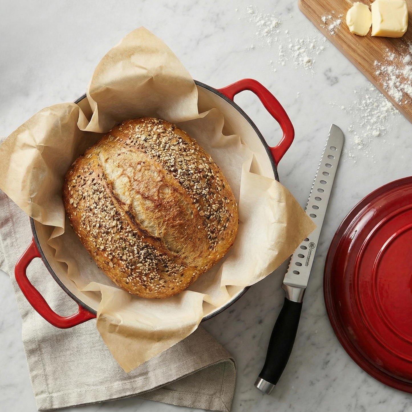 CS Solingen Støbejernsgryde-sæt, 7 dele