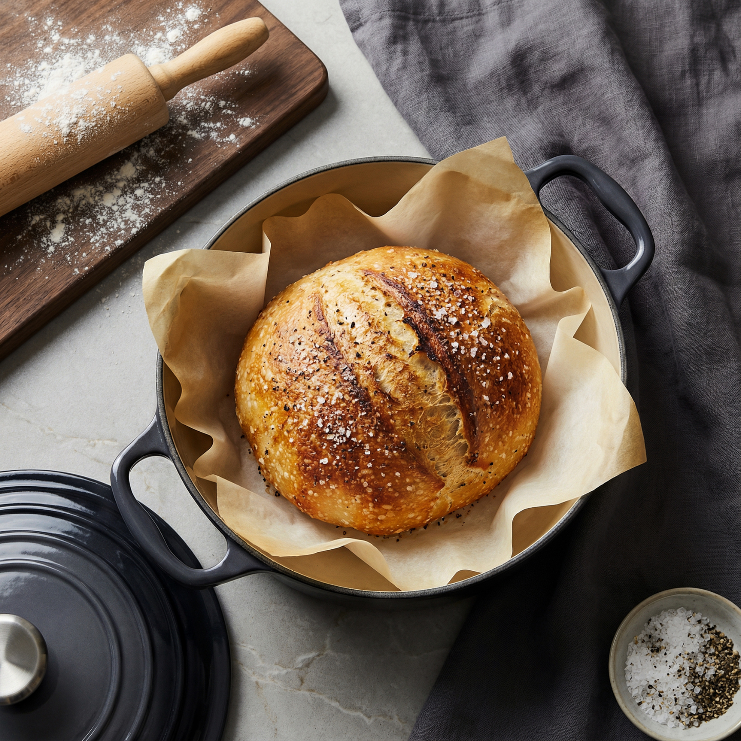 CS Solingen Støbejernsgryde-sæt, 7 dele