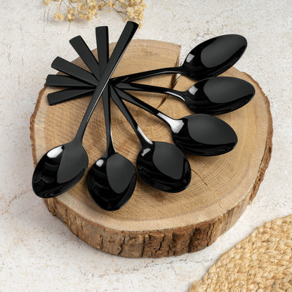 Bestik sæt i rustfrit stål – Black Mirror Edition (24 dele)