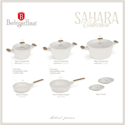 Berlinger Haus BH 8080 Sahara grydesæt