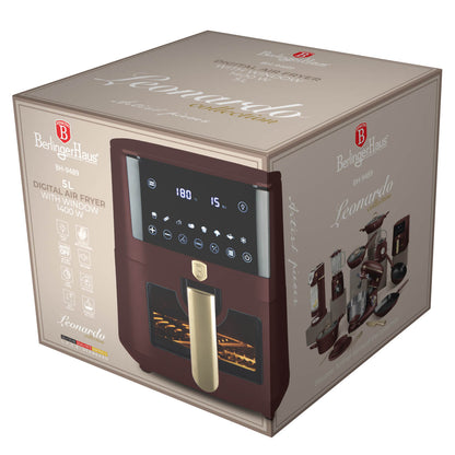 Berlinger Haus BH9489 Leonardo Air Fryer – 5 liter