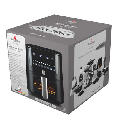 Digital Air Fryer XXXL – 8 liter sort