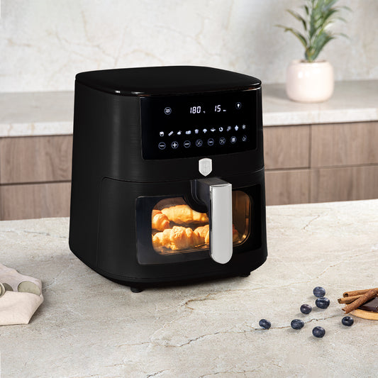 Digital Air Fryer XXXL – 8 liter sort