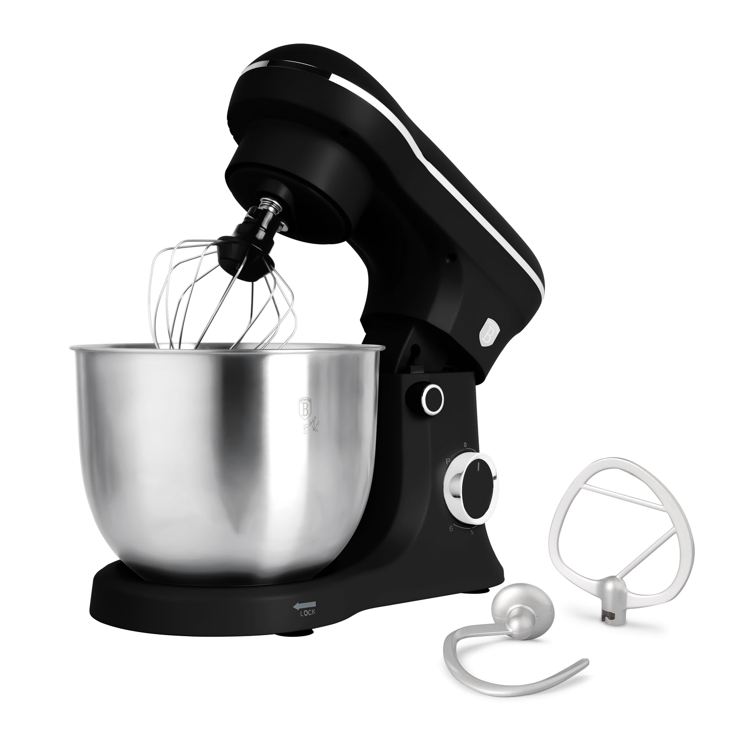 Berlinger Haus BH9773 planetarisk mixer – mat sort, 1500 W