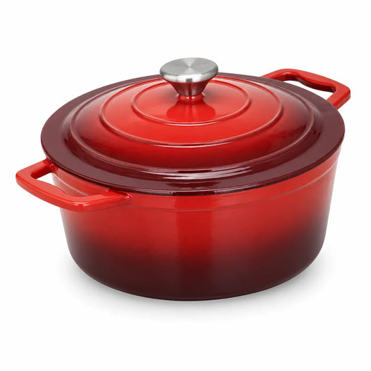 CS Solingen støbejernsgryde rød - 26 cm