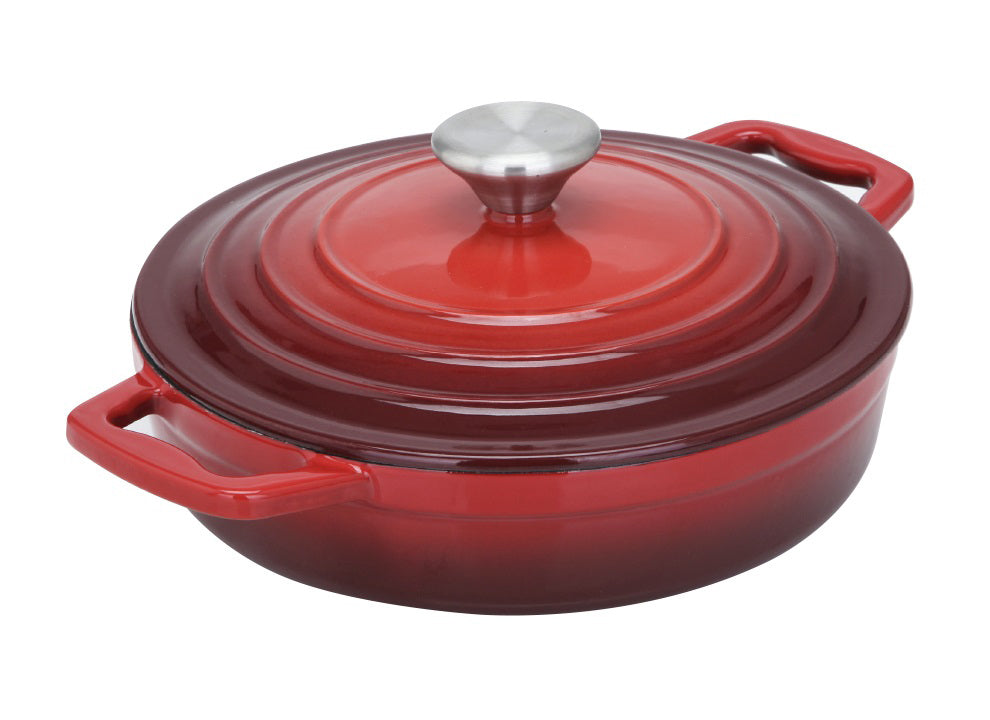 CS Solingen Støbejernsgryde Rød - 22 cm