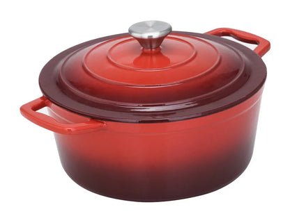 CS Solingen støbejernsgryde rød - 26 cm